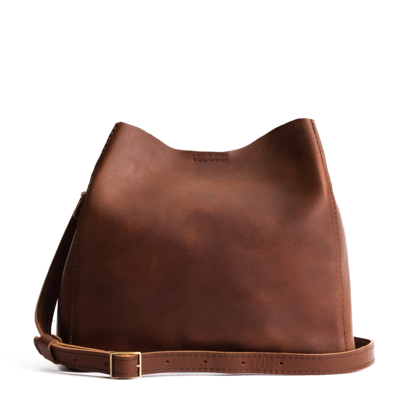 Durango | symmetrical bucket bag with latch closure and removable crossbody strap