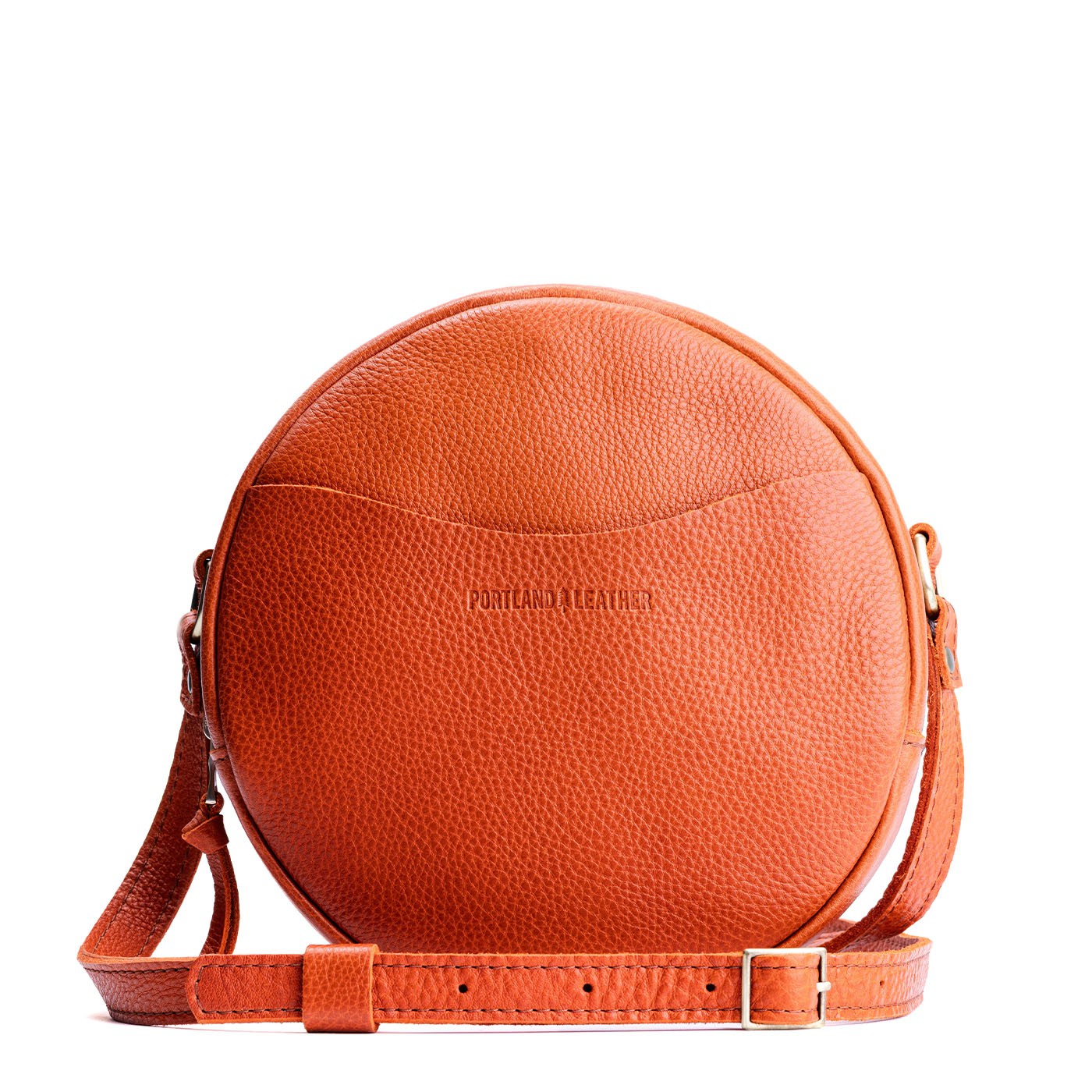 Koi*Large | Circle shaped crossbody bag with top zipper