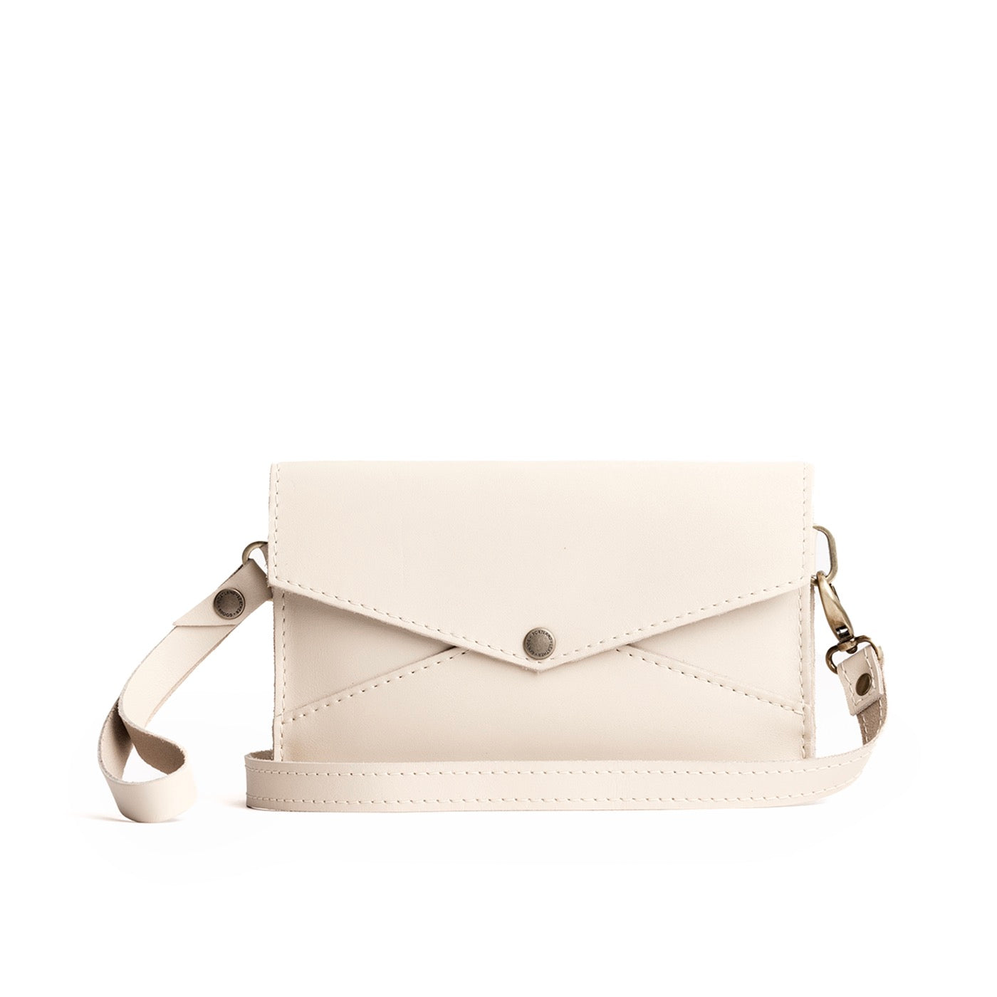 Bone | Envelope shaped clutch wallet with crossbody strap