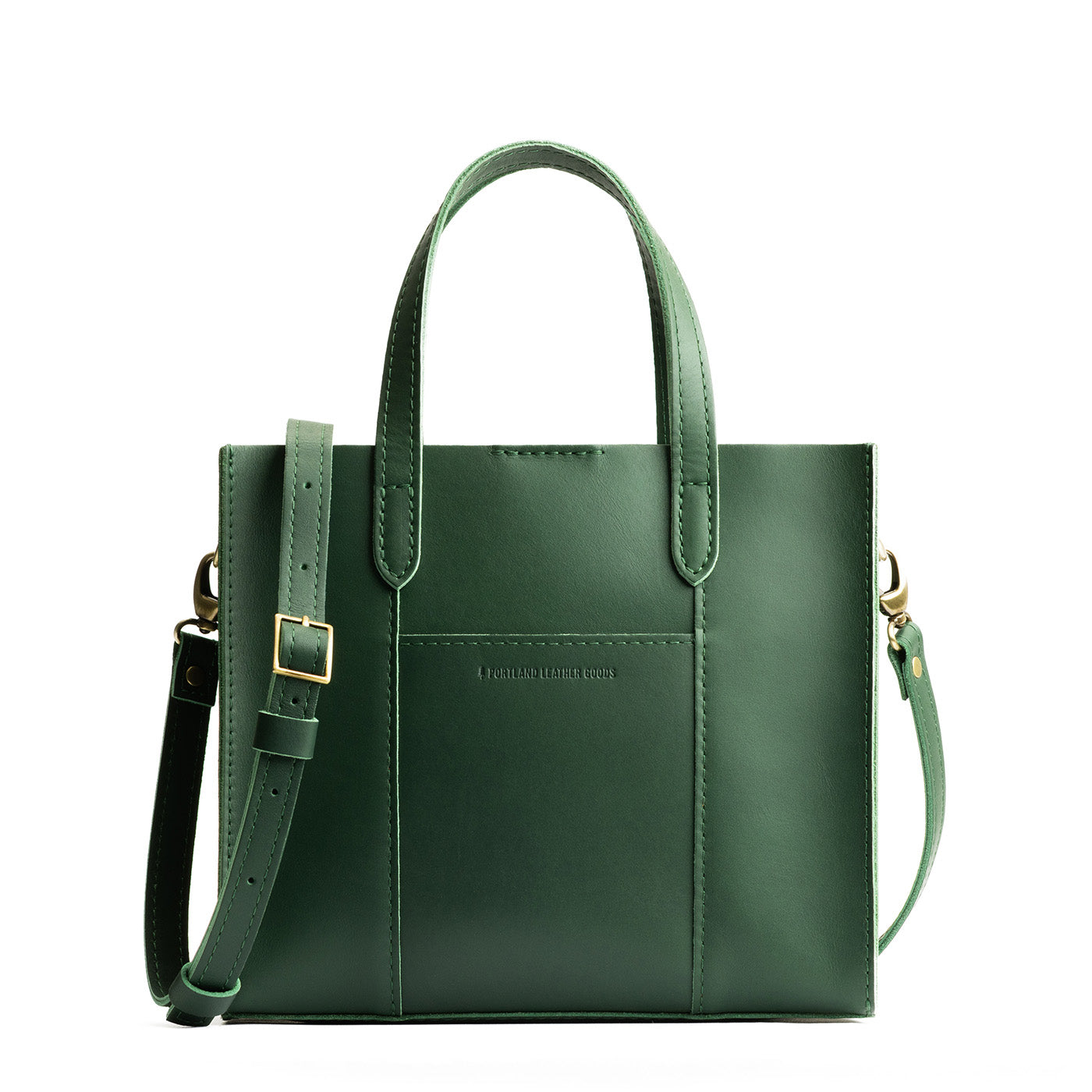 Aruba*Classic | Structured mid-size tote bag with overlapping panels and crossbody strap