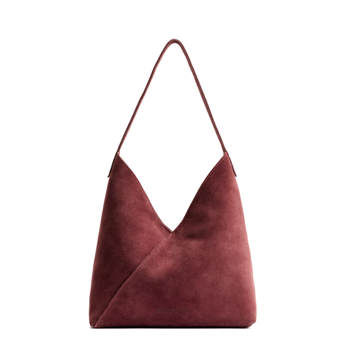 Red Panda*Large | Mid-size shoulder bag with magnetic snap closure