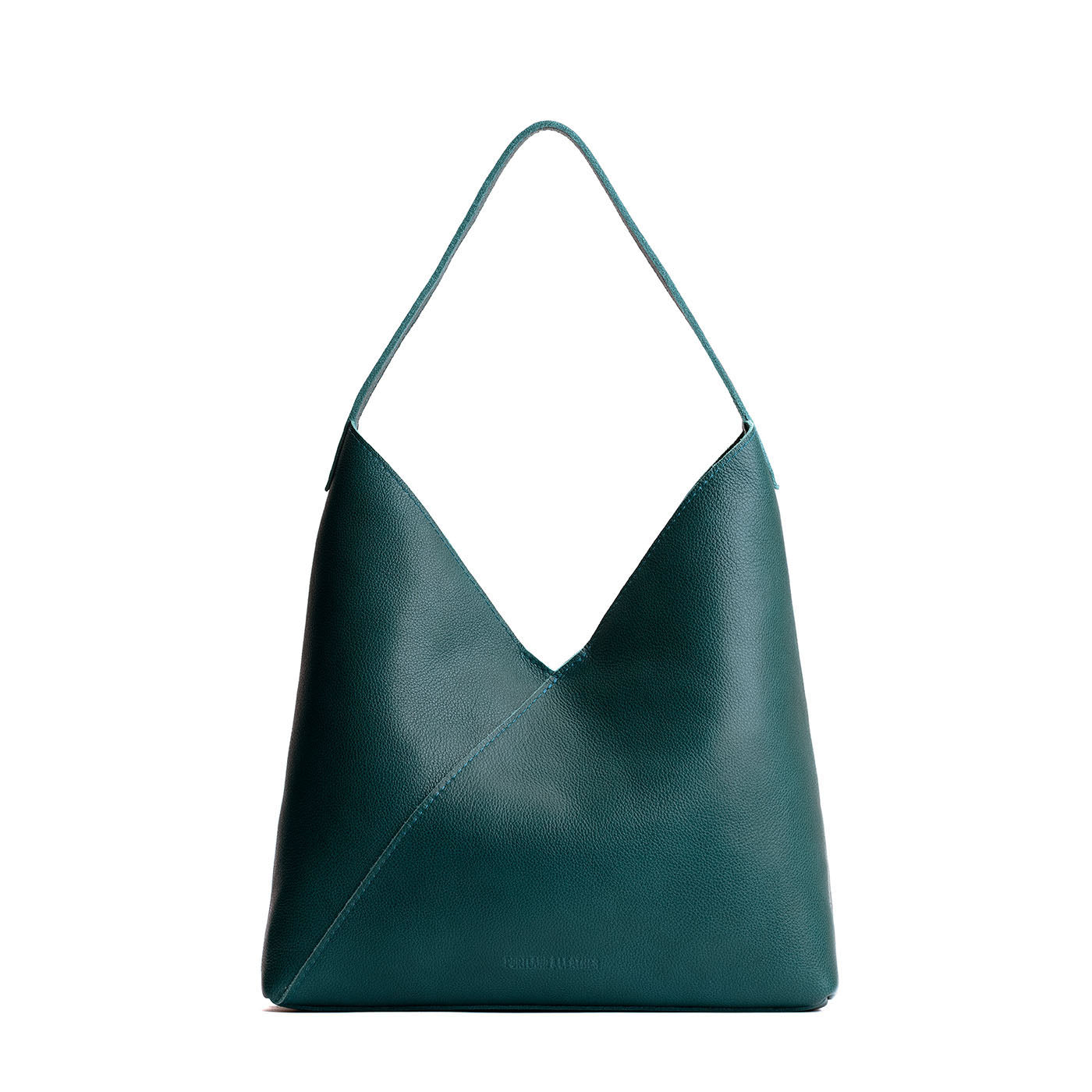 Sea Glass*Oversized | Large shoulder bag with magnetic snap closure