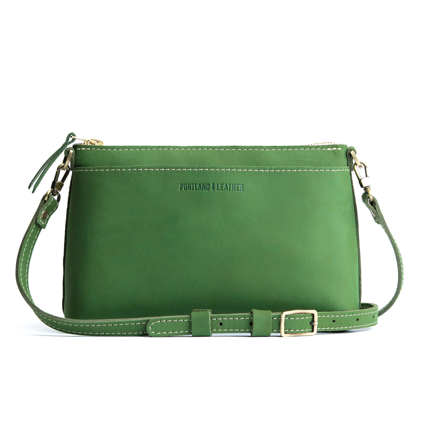 Succulent*Classic | Zip top petite crossbody bag with detachable strap
