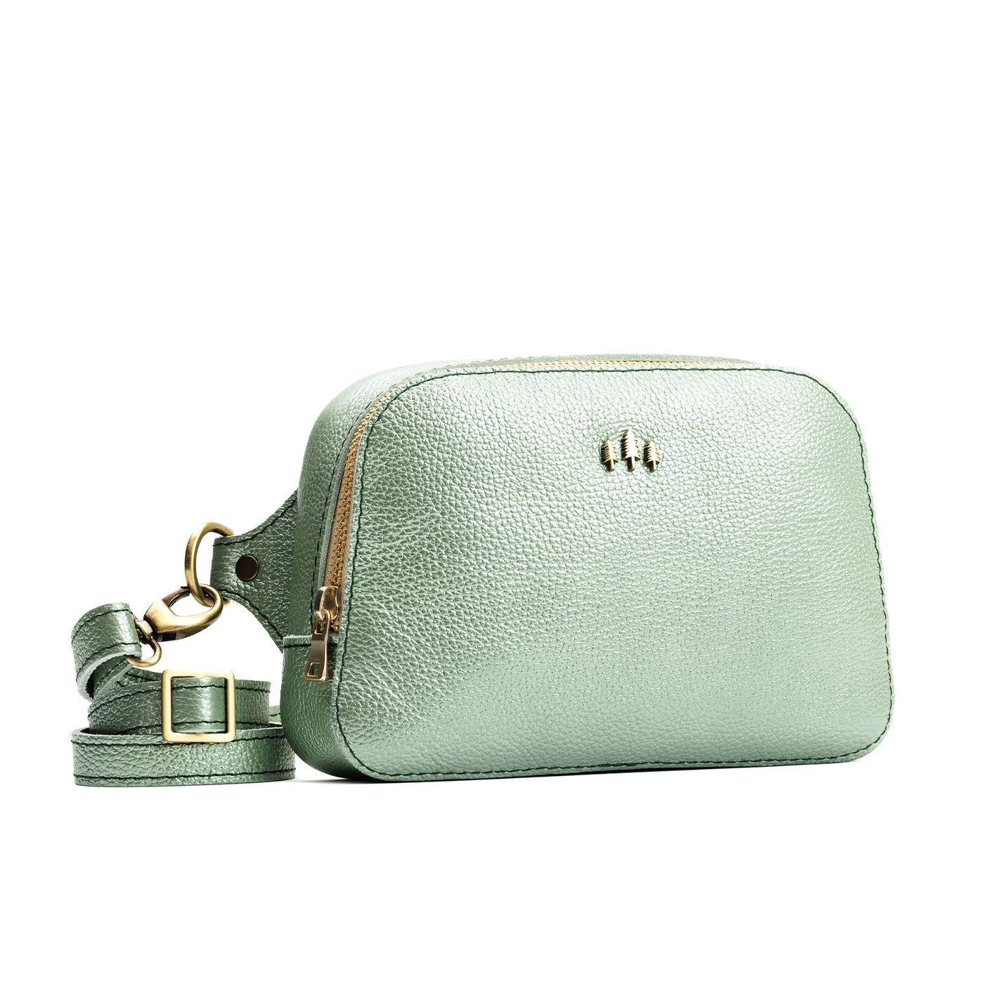 Beetle | Rectangular sling bag with zipper and tree logo