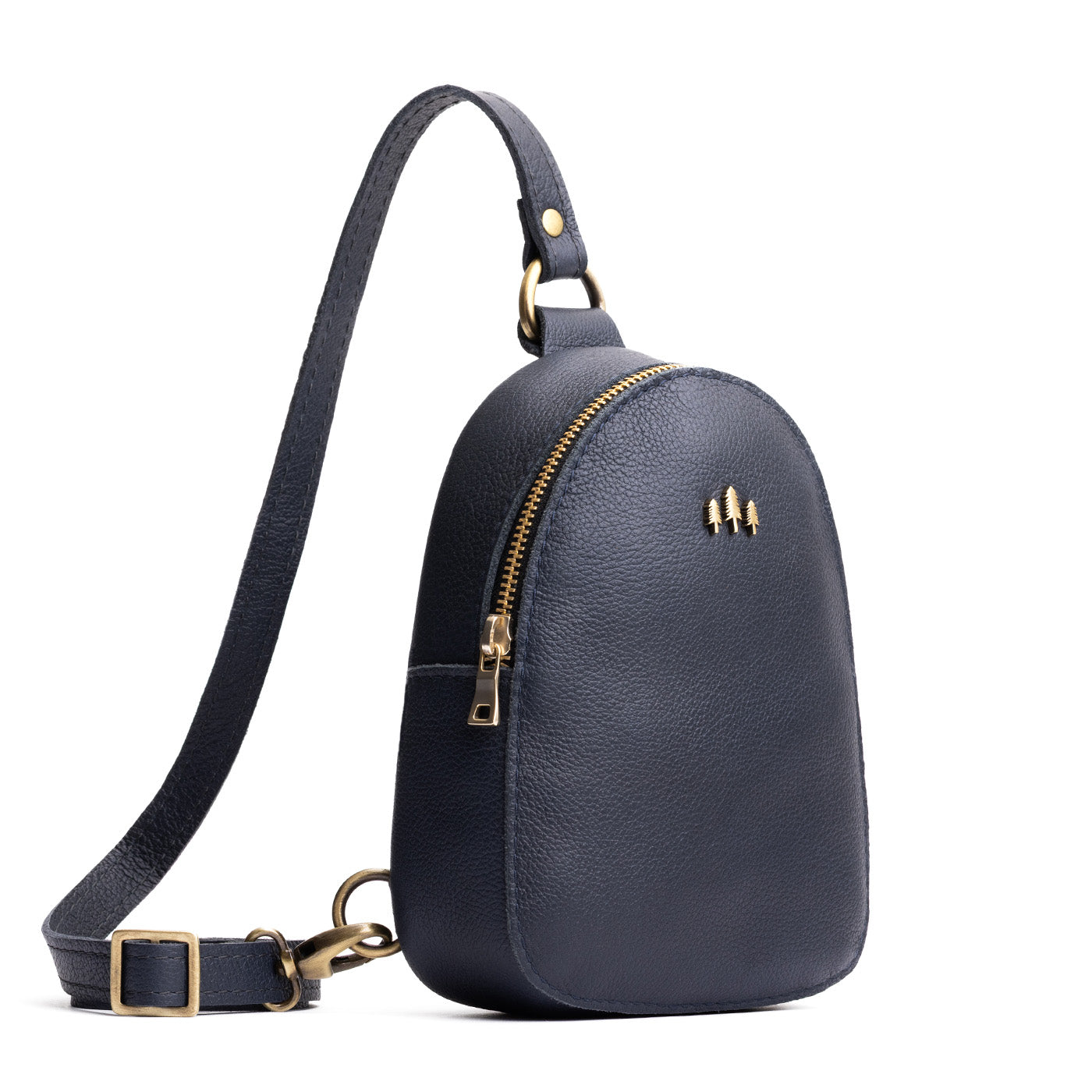 Night Owl | Small sling bag with zipper closure and adjustable strap