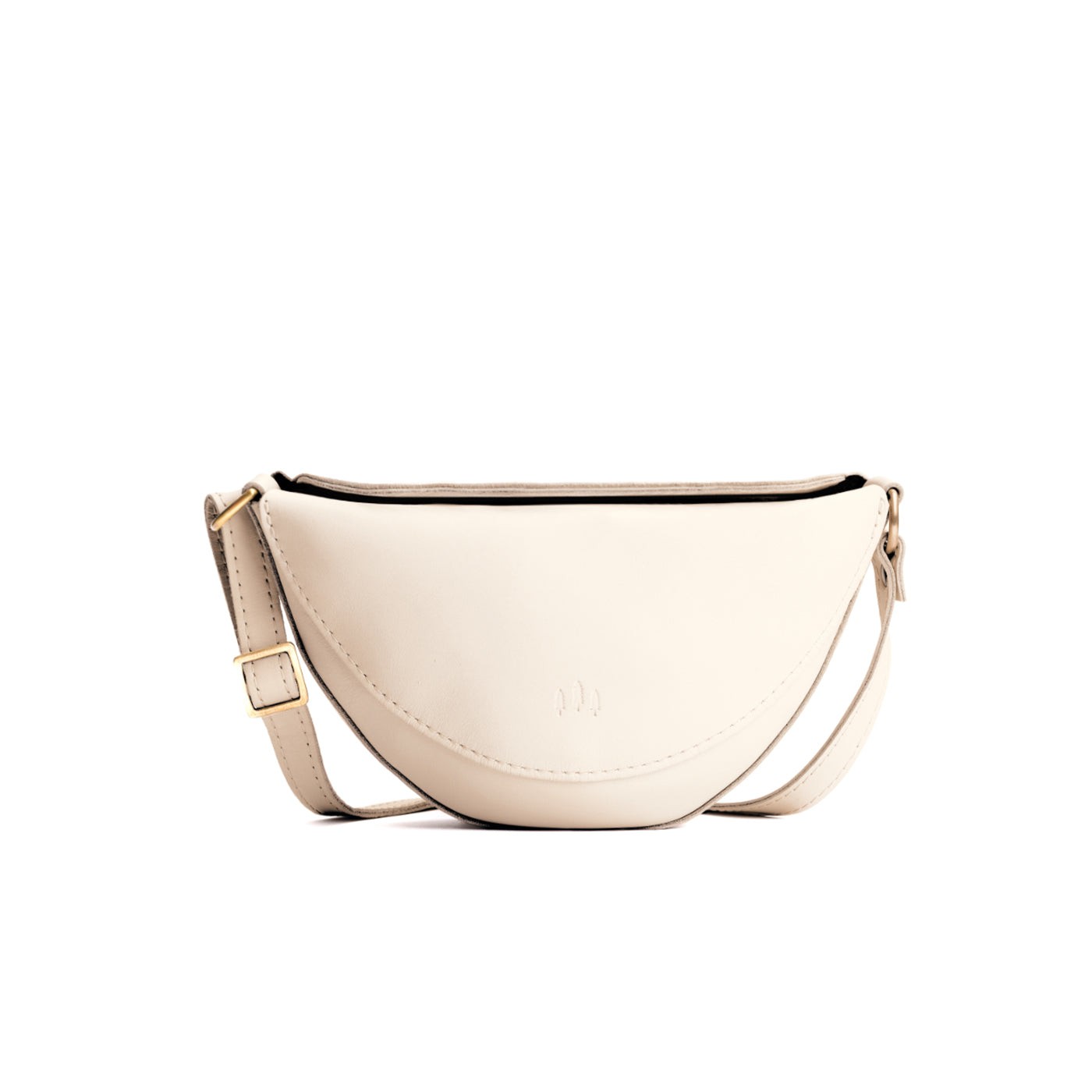 Bone*Small | Petite half circle shaped sling bag
