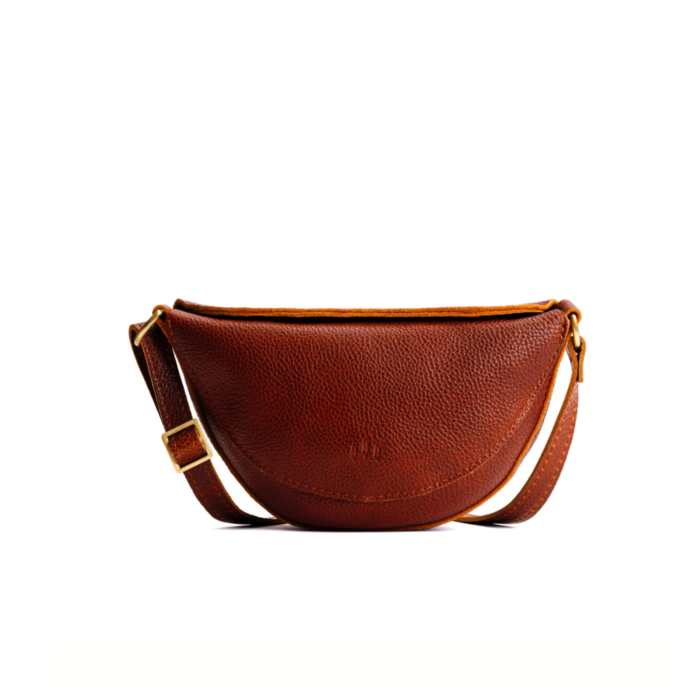 Nutmeg*Small | Petite half circle shaped sling bag