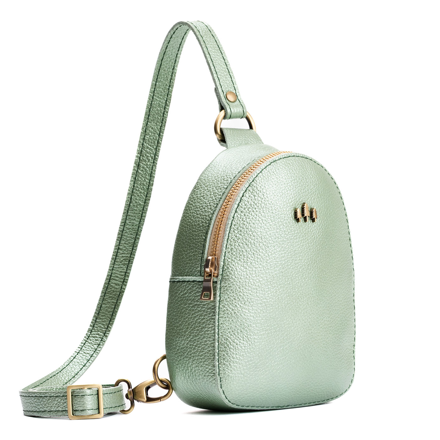 Beetle | Small sling bag with zipper closure and adjustable strap